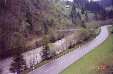 Heideweidibrücke Bridge. Photo by Lisette Keating May, 2005